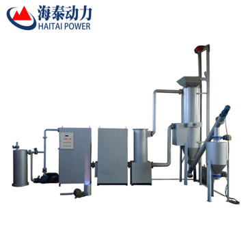 CE certification Biomass/Woodchip biomass gasifier 50kw with Gas Generator